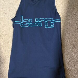 Burn Boot Camp Women's Navy Tank Top